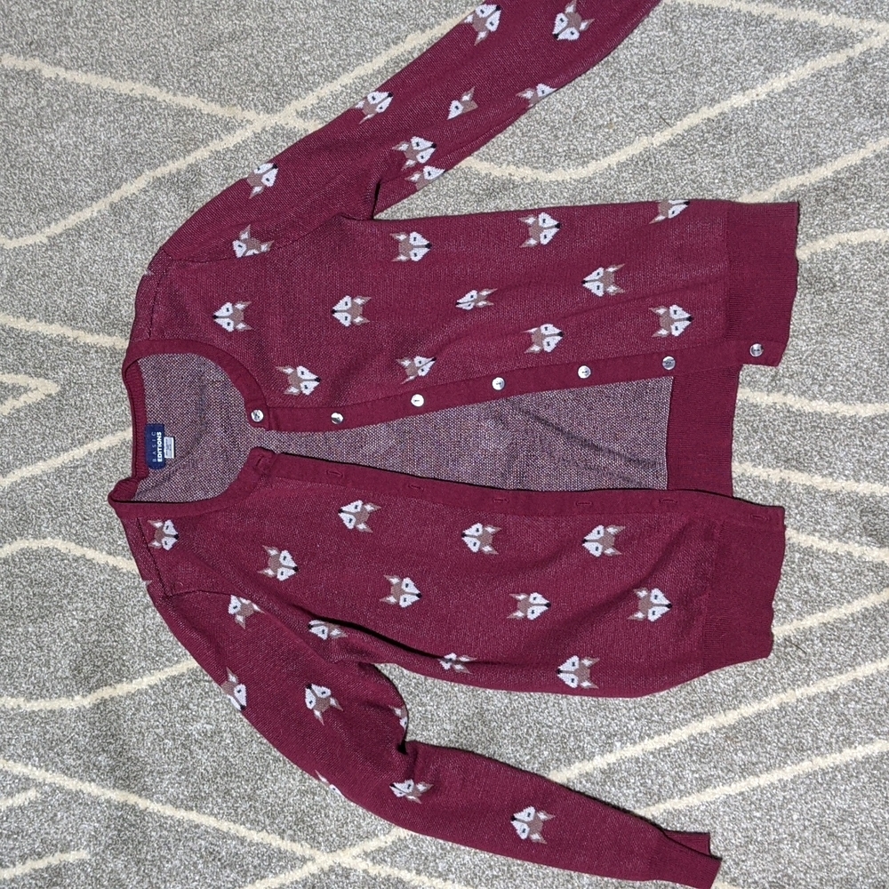 Cute fox cardigan